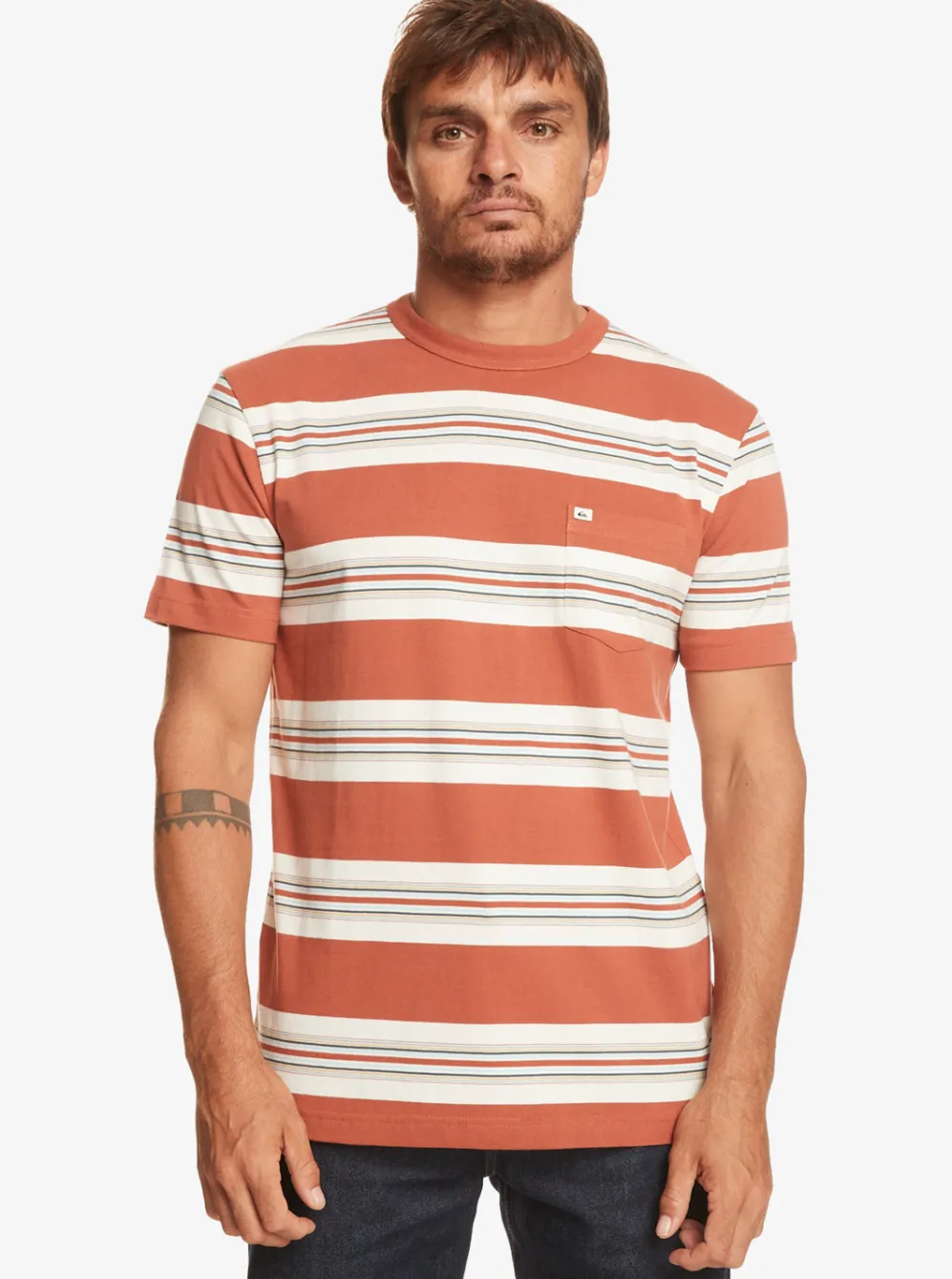 Quiksilver Tees|Little Dume T-Shirt Little Dume Baked Clay