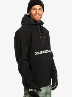 Quiksilver Layers|Live For The Ride Softshelll Technical Hoodie True Black