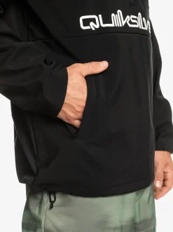 Quiksilver Layers|Live For The Ride Softshelll Technical Hoodie True Black