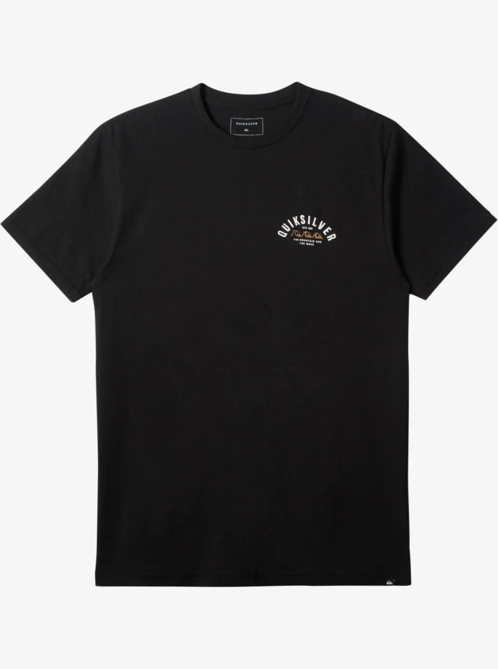 Quiksilver Tees|Logo Lockup T-Shirt Black