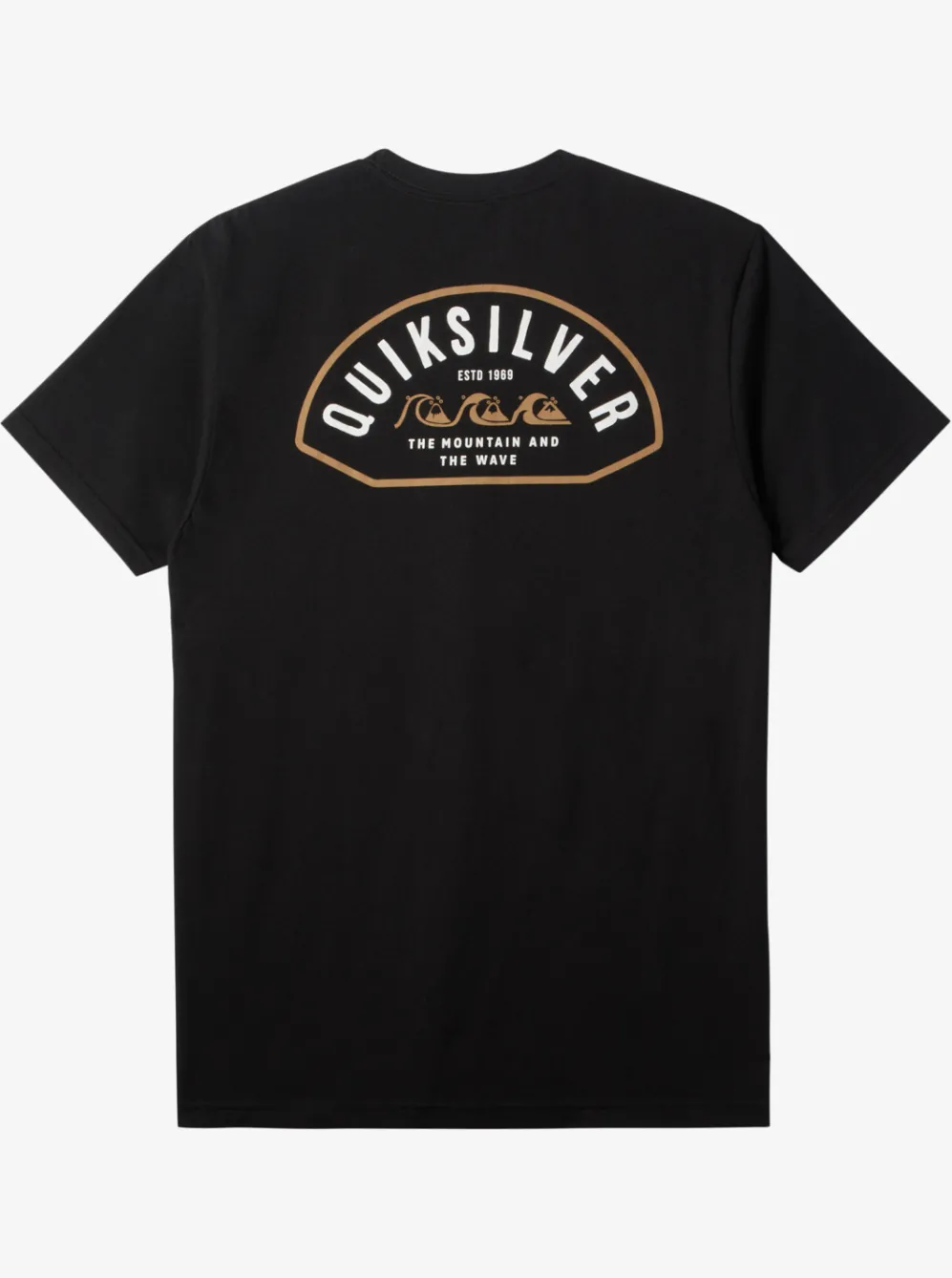 Quiksilver Tees|Logo Lockup T-Shirt Black