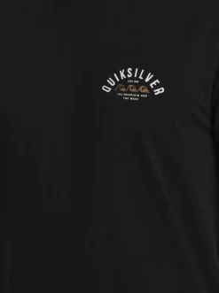 Quiksilver Tees|Logo Lockup T-Shirt Black
