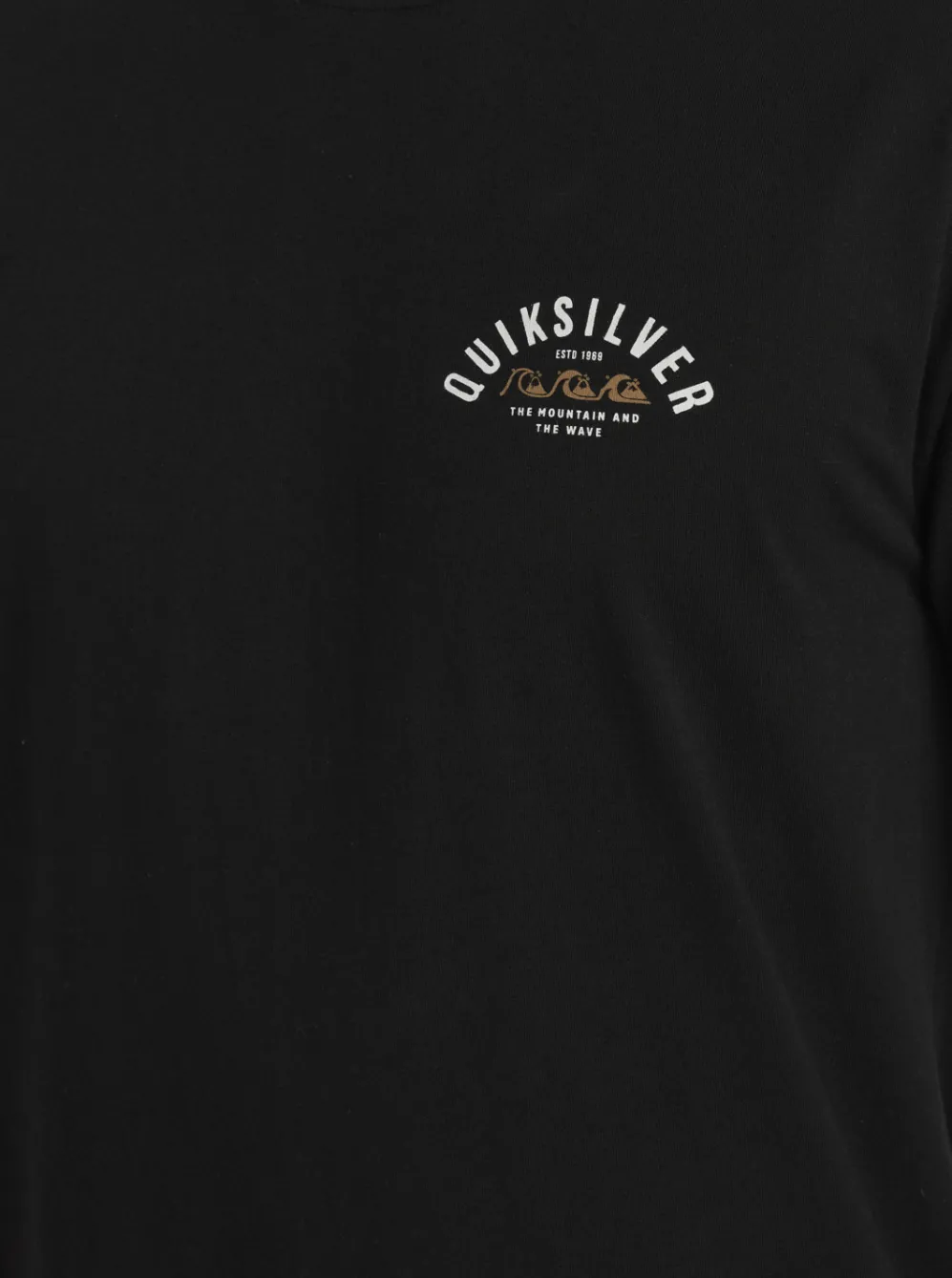 Quiksilver Tees|Logo Lockup T-Shirt Black