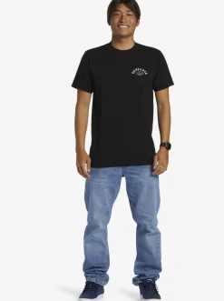 Quiksilver Tees|Logo Lockup T-Shirt Black