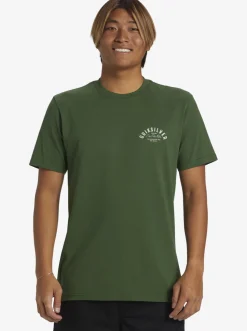 Quiksilver Tees|Logo Lockup T-Shirt Greener Pastures