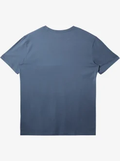 Quiksilver Tees|Mesa Stripe Pocket T-Shirt Bering Sea