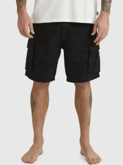 Quiksilver Shorts & Amphibians|Mikey Cargo Shorts Tarmac Mongrel Camo