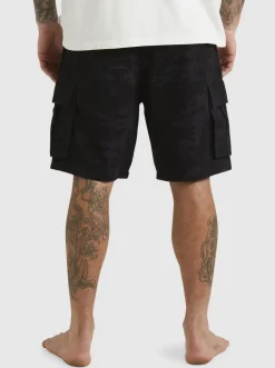 Quiksilver Shorts & Amphibians|Mikey Cargo Shorts Tarmac Mongrel Camo