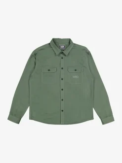 Quiksilver Shirts & Polos|Mikey Long Sleeve Shirt Laurel Wreath