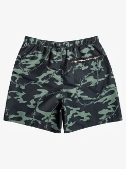 Quiksilver Elastic Waist|Mikey Volley 18" Volleys Black