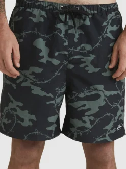 Quiksilver Elastic Waist|Mikey Volley 18