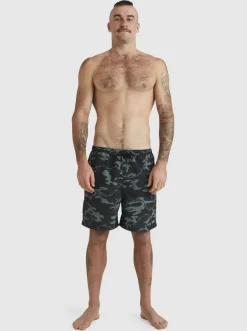 Quiksilver Elastic Waist|Mikey Volley 18