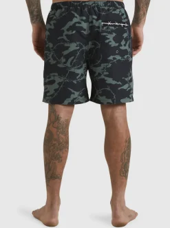 Quiksilver Elastic Waist|Mikey Volley 18