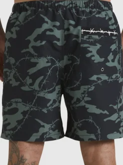 Quiksilver Elastic Waist|Mikey Volley 18