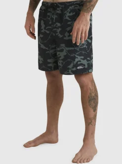 Quiksilver Elastic Waist|Mikey Volley 18