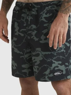 Quiksilver Elastic Waist|Mikey Volley 18