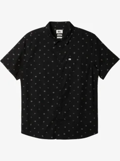 Quiksilver Shirts & Polos|Minimo Short Sleeve Shirt Black Minimo