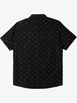 Quiksilver Shirts & Polos|Minimo Short Sleeve Shirt Black Minimo