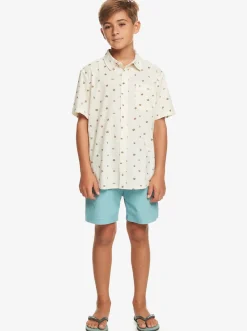 Quiksilver Shirts & Polos|Minimo Short Sleeve Shirt Birch Minimo