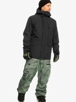 Quiksilver Layers|Mission 3-In-1 Technical Snow Jacket True Black
