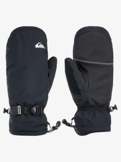 Quiksilver Accessories|Mission Mitt Insulated Ski/Snowboard Mittens True Black