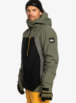 Quiksilver Layers|Mission Plus Technical Snow Jacket True Black