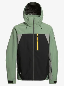 Quiksilver Layers|Mission Plus Technical Snow Jacket True Black