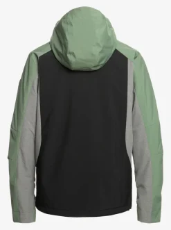 Quiksilver Layers|Mission Plus Technical Snow Jacket True Black