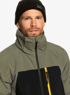 Quiksilver Layers|Mission Plus Technical Snow Jacket True Black