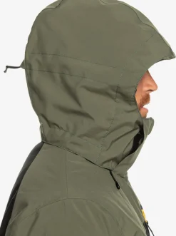 Quiksilver Layers|Mission Plus Technical Snow Jacket True Black