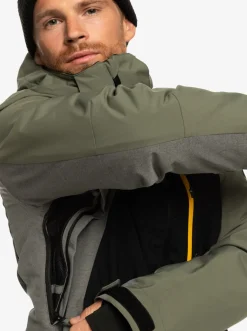 Quiksilver Layers|Mission Plus Technical Snow Jacket True Black