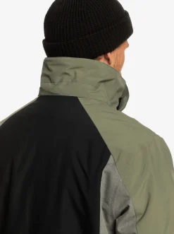 Quiksilver Layers|Mission Plus Technical Snow Jacket True Black