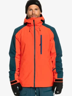 Quiksilver Layers|Mission Technical Snow Jacket Grenadine