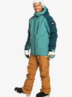 Quiksilver Layers|Mission Technical Snow Jacket Brittany Blue