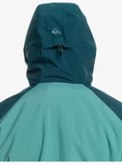 Quiksilver Layers|Mission Technical Snow Jacket Brittany Blue