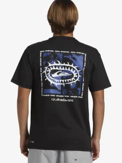 Quiksilver Rashguards|Mix Session Upf 50 Short Sleeve Surf Tee Black