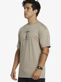 Quiksilver Rashguards|Mix Session Upf 50 Short Sleeve Surf Tee Goat