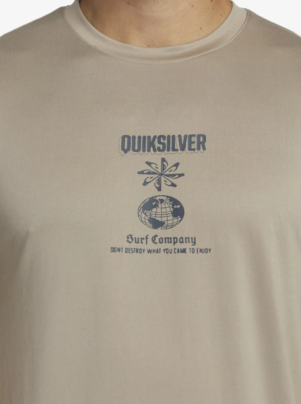 Quiksilver Rashguards|Mix Session Upf 50 Short Sleeve Surf Tee Goat