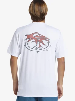 Quiksilver Rashguards|Mix Session Upf 50 Short Sleeve Surf Tee Birch