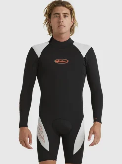 Quiksilver Wetsuits|2/2Mm Capsule Saturn Long Sleeve Spring Suit Black/Lunar Rock