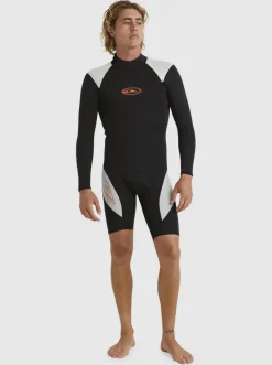Quiksilver Wetsuits|2/2Mm Capsule Saturn Long Sleeve Spring Suit Black/Lunar Rock