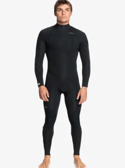 Quiksilver Wetsuits|5/4/3Mm Everyday Sessions Back Zip Wetsuit Black