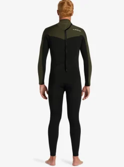 Quiksilver Wetsuits|3/2Mm Everyday Sessions Back Zip Wetsuit Black/ Ash