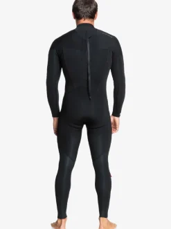 Quiksilver Wetsuits|3/2Mm Everyday Sessions Back Zip Wetsuit Black