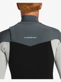 Quiksilver Wetsuits|3/2Mm Everyday Sessions Chest Zip Wetsuit Black/ Ash