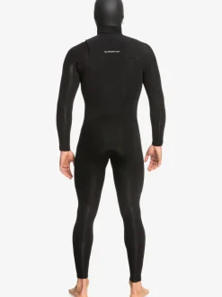 Quiksilver Wetsuits|5/4/3Mm Everyday Sessions Hooded Chest Zip Wetsuit Black