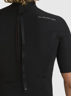Quiksilver Wetsuits|2/2Mm Everyday Sessions Short Sleeve Back Zip Springsuit Black