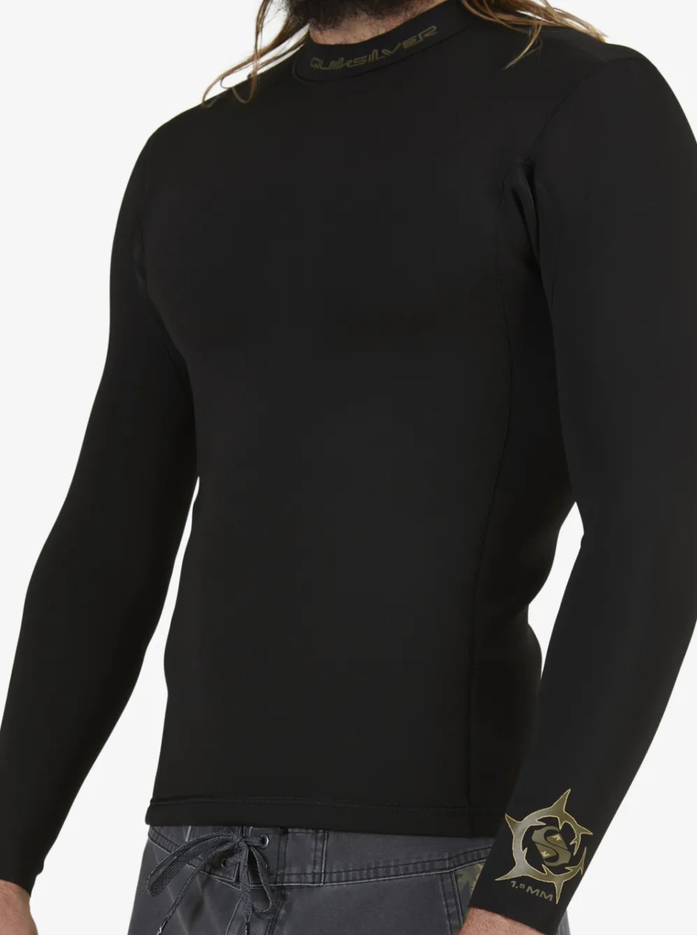 Quiksilver Wetsuits|1.5Mm Mikey Wright Everyday Sessions Wetsuit Jacket Black