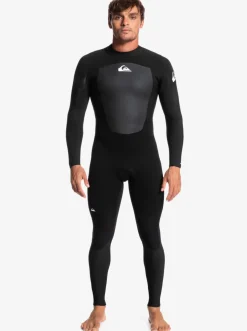 Quiksilver Wetsuits|5/4/3Mm Prologue Back Zip Wetsuit Black