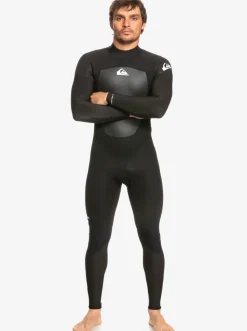 Quiksilver Wetsuits|3/2Mm Prologue Back Zip Wetsuit Black